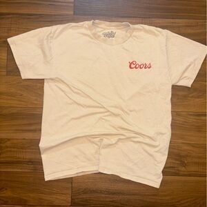 Coors White Short Sleeve Tee
